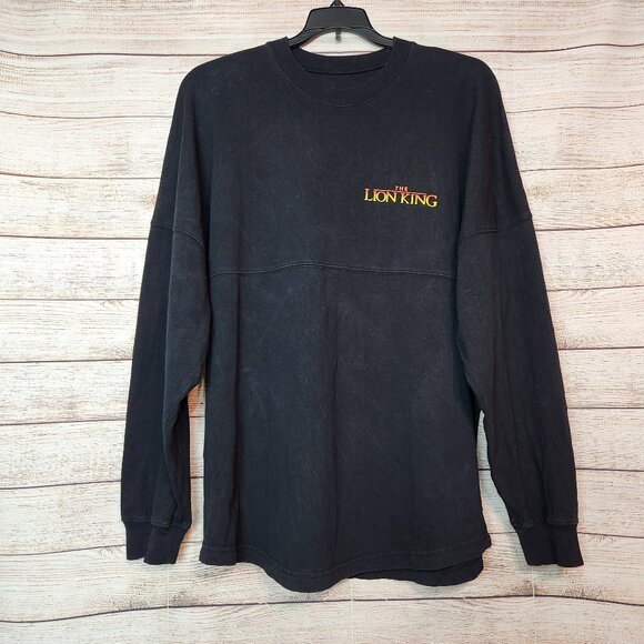 Disney The Lion King Size Medium Hakuna Matata Timone Pumba Spirit Jersey Black - Picture 2 of 13